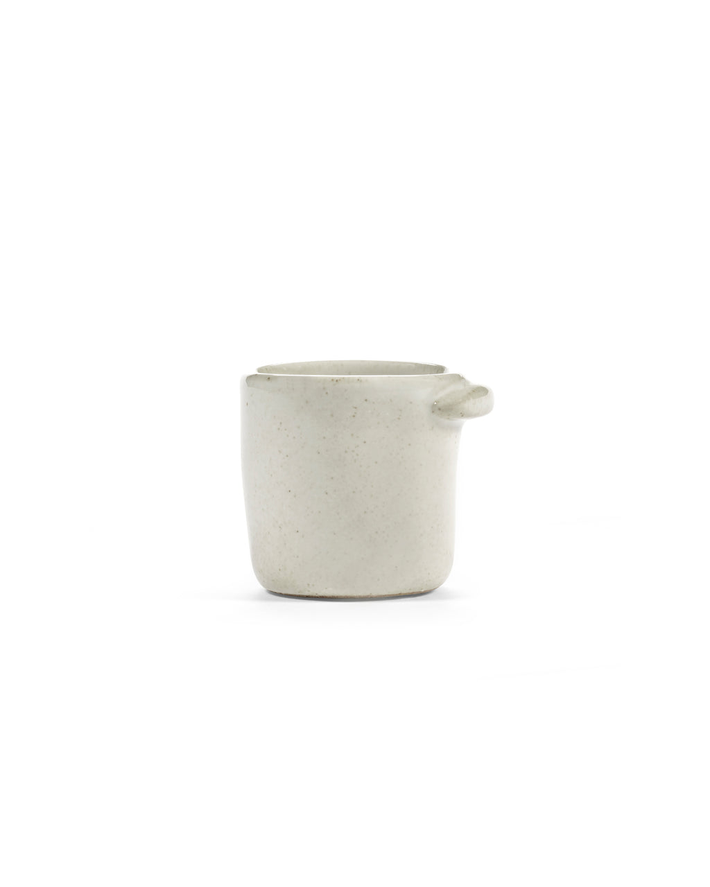 Out Of Lines - Lot De 2 Tasses À Expresso Sans Anse - Grès - Blanc Cassé