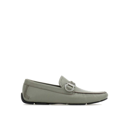 Mocassins - Salvatore Ferragamo Calipso Leather - Grey
