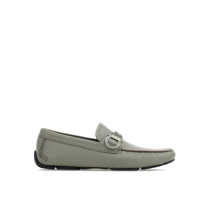 Mocassins - Salvatore Ferragamo Calipso Leather - Grey