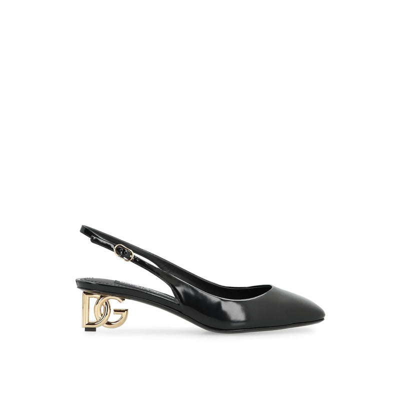 Escarpins - Dolce & Gabbana Jackie Slingback - Black