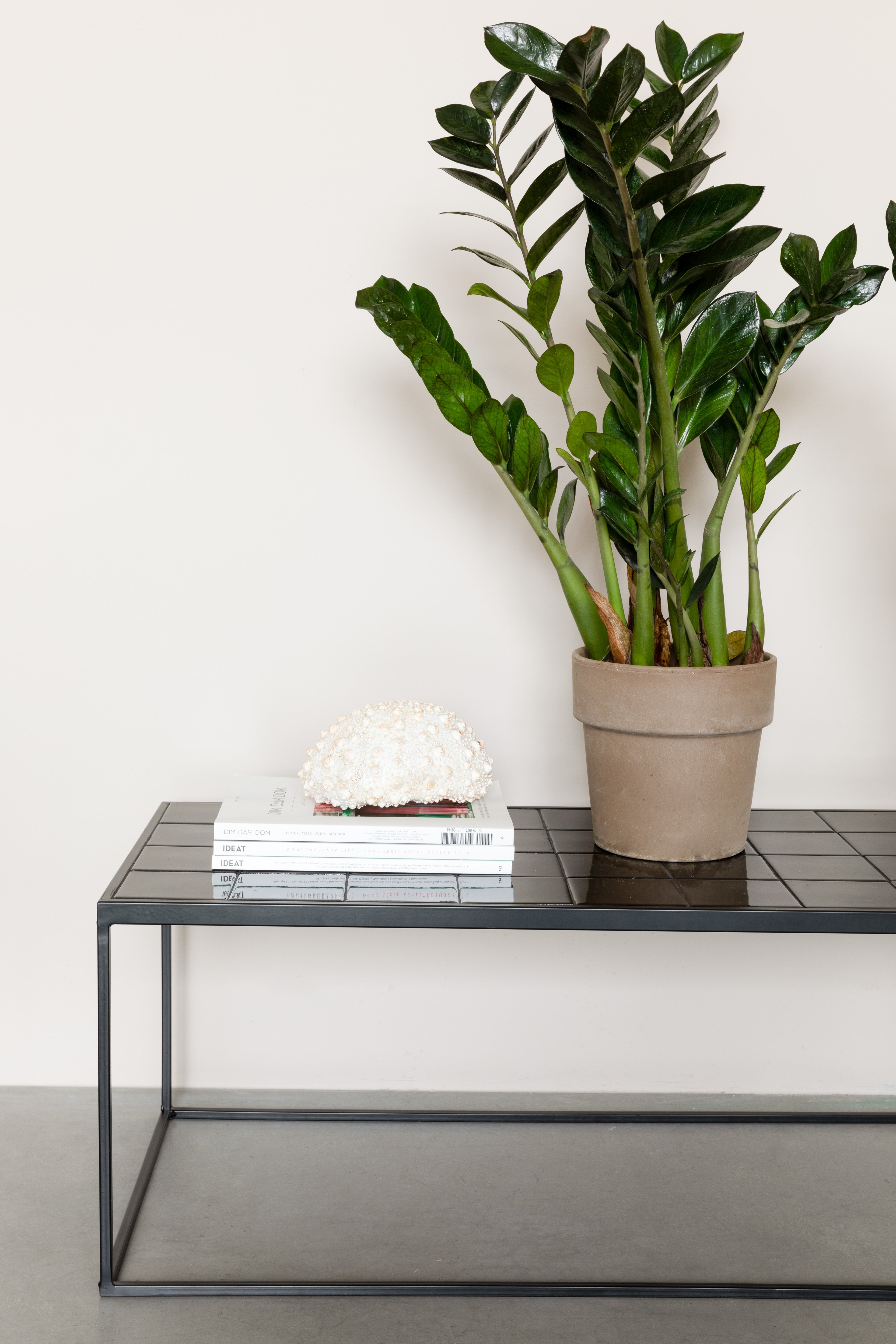 Glazed - Coffee Table - Ceramic - Black