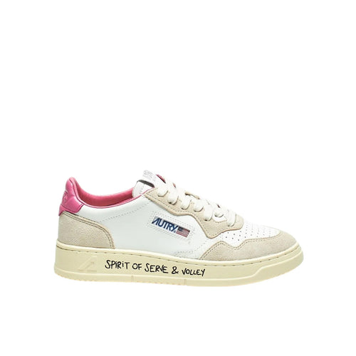 Sneakers Autry Medalist Leather - White - Femme
