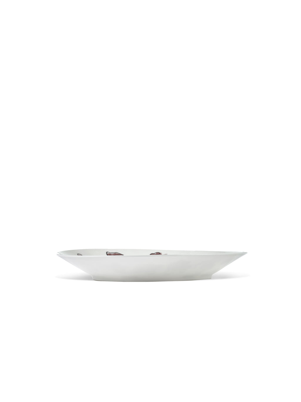 Midnight Flowers - Lot De 2 Assiettes Creuses - L - Porcelaine Bone China - Foncé Viola