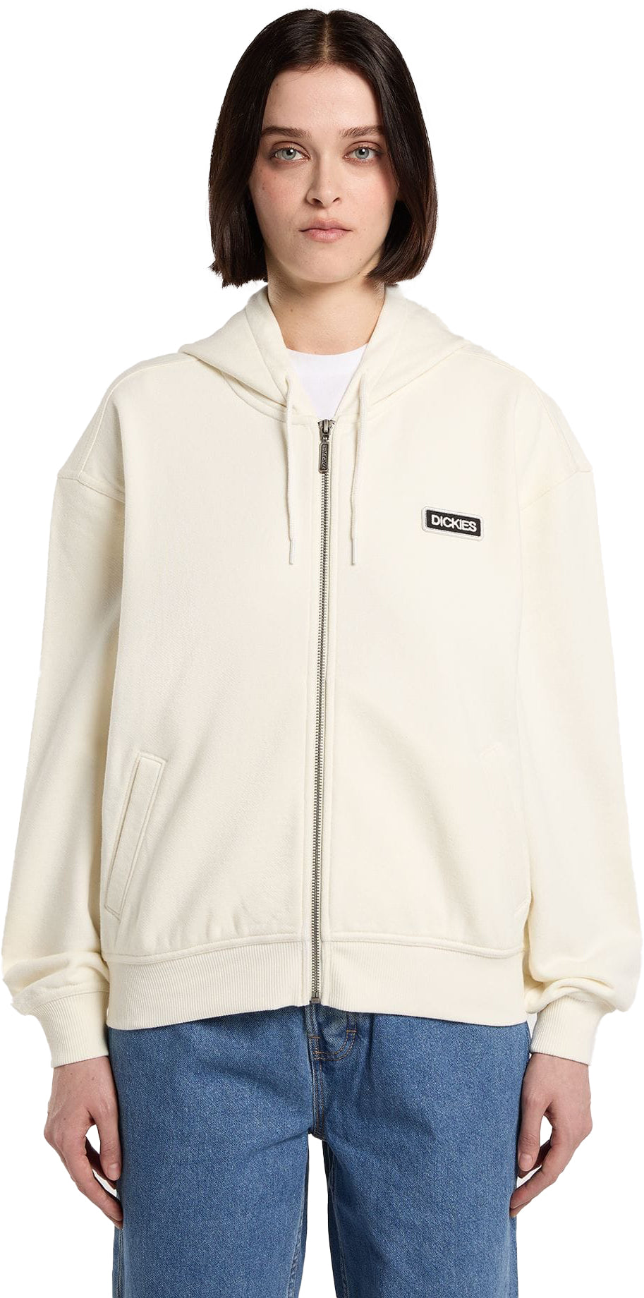 Felpa Dickies Deshler Fz Hoodie W - Egret