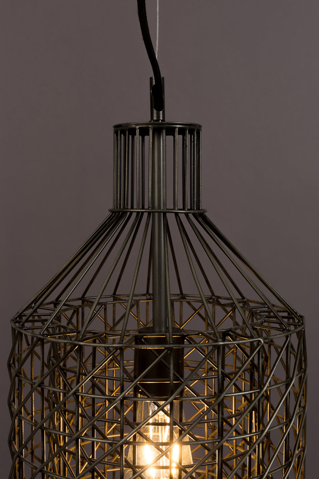 Jim Haute - Pendant Lamp - Iron - Black/Silver