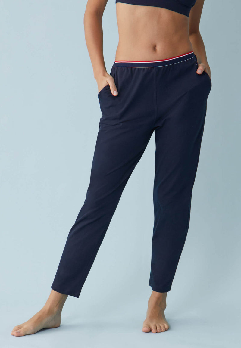 Chouchou Marine - Pantalon De Pyjama En Coton