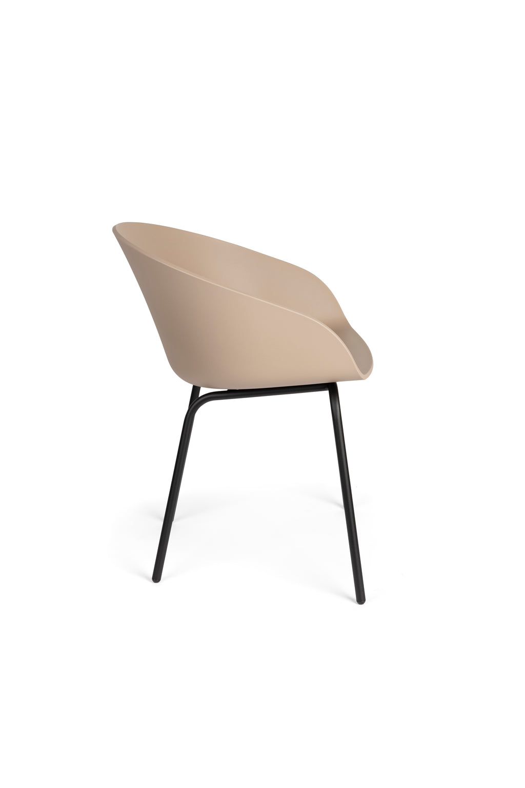 Void - Dining Room Armchair - Polypropylene Plastic - Latte Brown