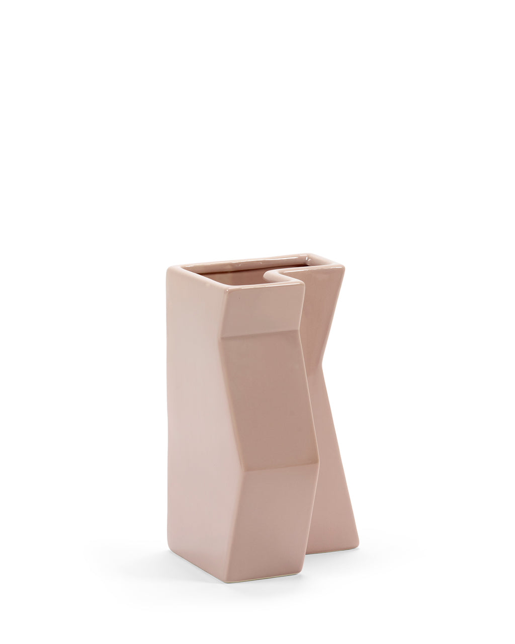 Sculptural Confluence Part 1 Bebop - Vase °3 - Grès - Rose