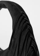 Bag S Small Adelice Fringed - Black - Women