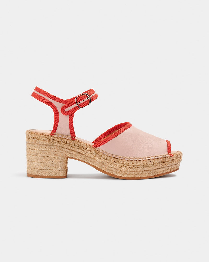 Sandales Var Rosa-Rojo