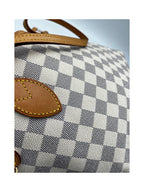 Sac À Main Louis Vuitton Neverfull Tote Pm Toile - Blanc