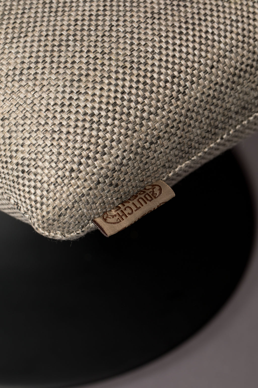 Bar - Pouf - Tissu - Gris clair