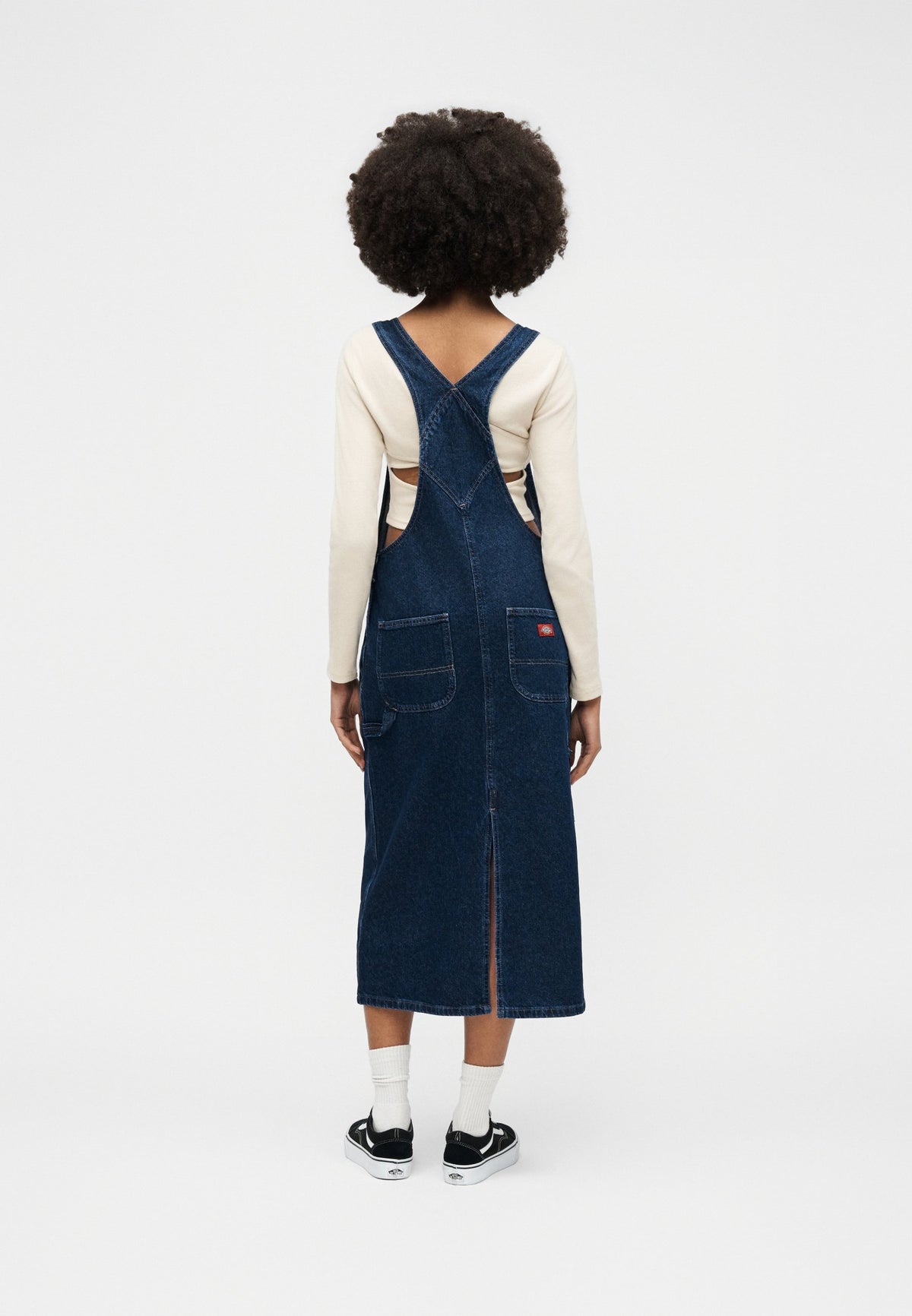 Robe Salopette En Jean - Dark Indigo