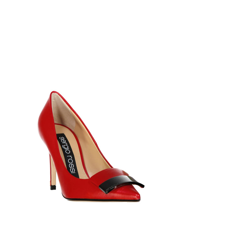 Escarpins - Sergio Rossi 090 Leather - Red