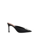 Mules - Amina Muaddi Camelia 90 - Black