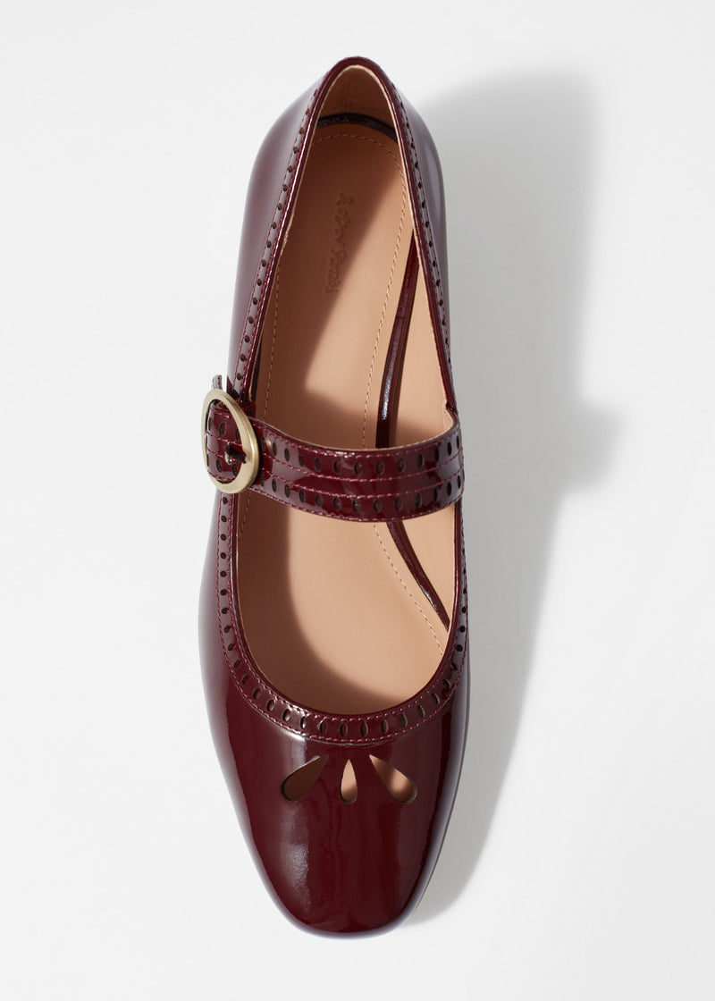 Zapatos Percy Mary Jane Pump - Rojo - Mujer