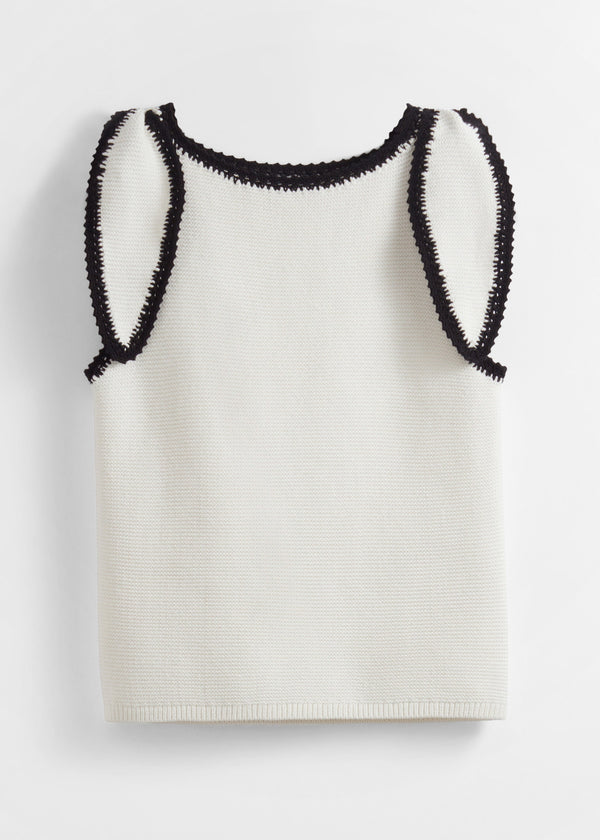 Top La Gatsby - Hvid