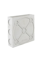 Graphic Plat - Vase - Concrete - Gray