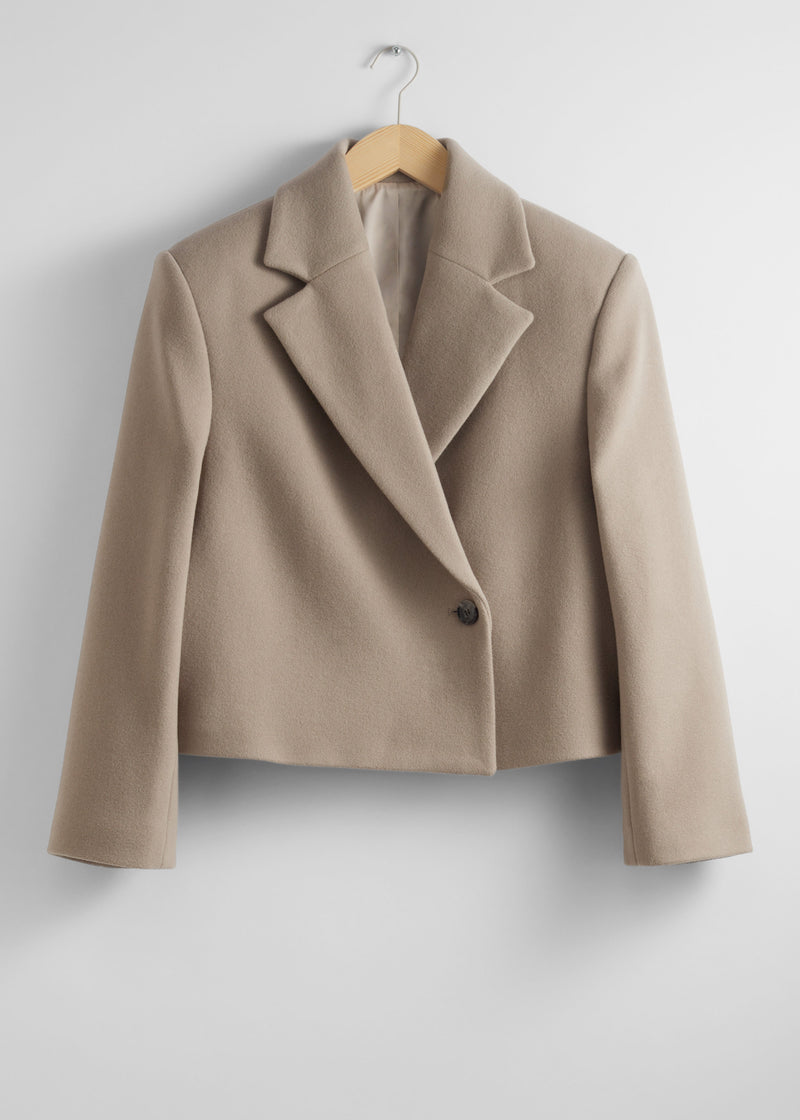 Blazer St Lydia Blazer corta - Beige - Mujer