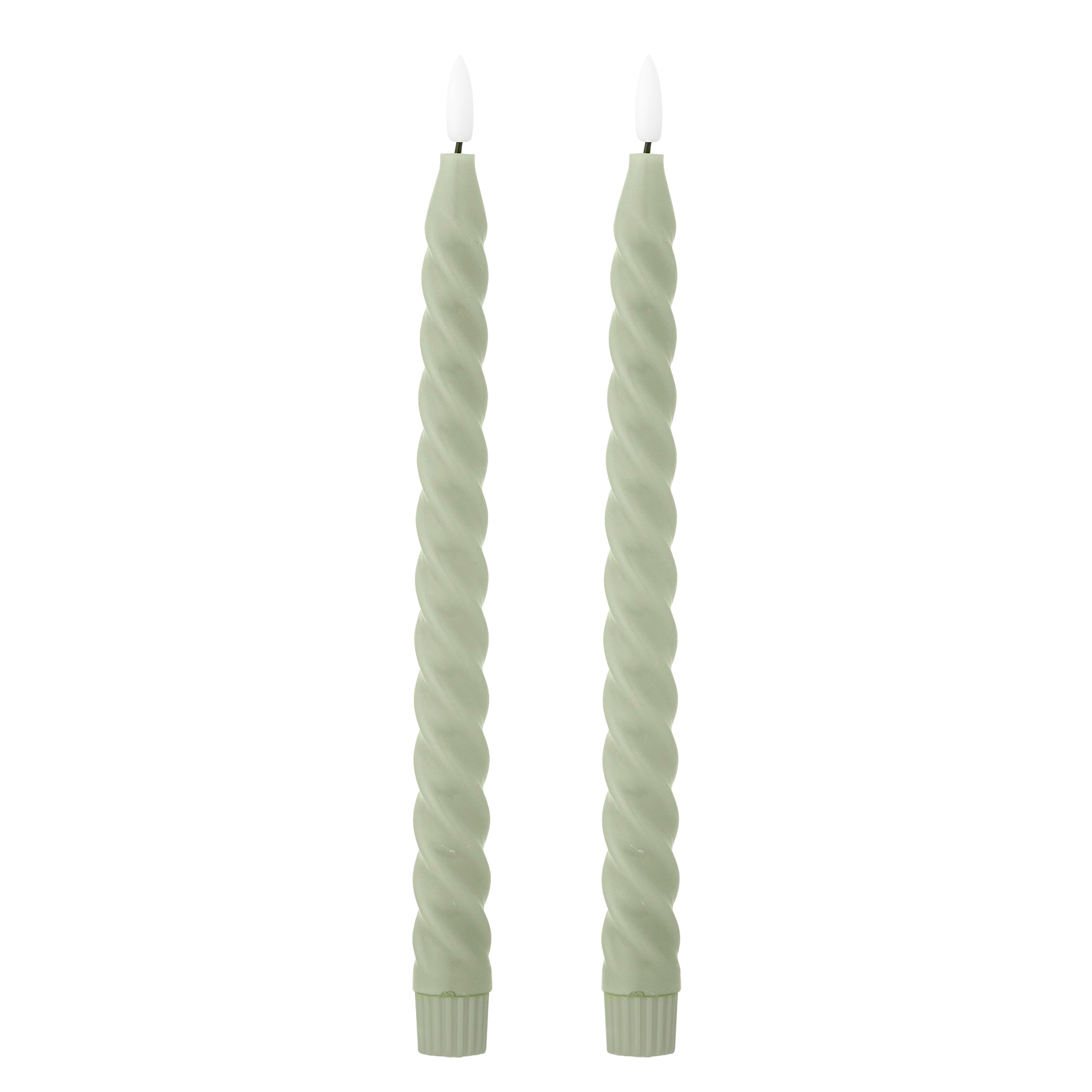 Ponza - Bougie Led - Vert - Paraffine
