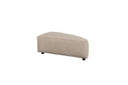Hunter - Élément de canapé Pouf Pie droit - Tissu - Sable