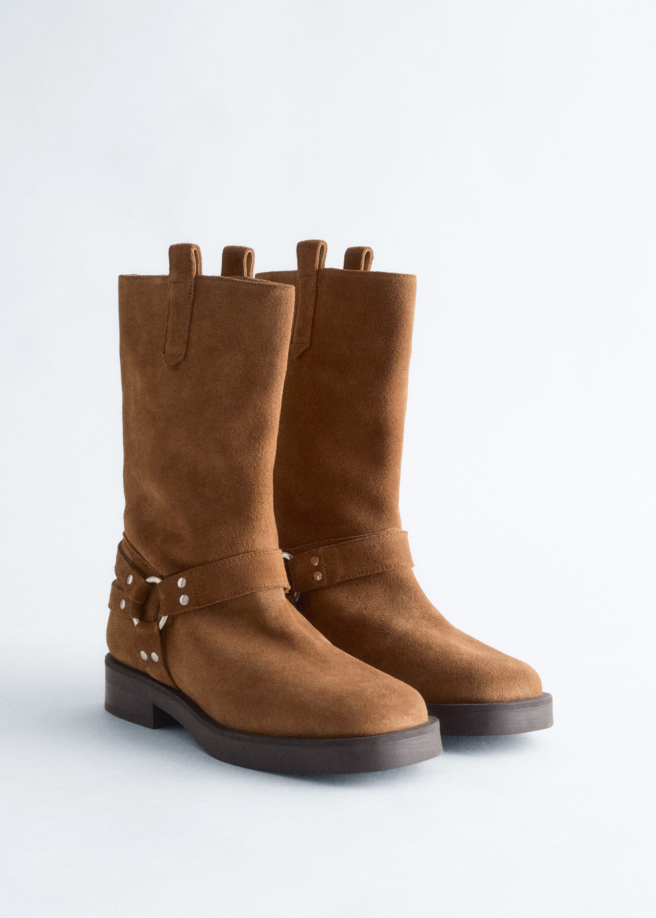 Bottes De Motard Yoko - Marron
