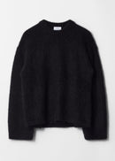 Jumper Es Joy Mohair Sweater - Black - Women
