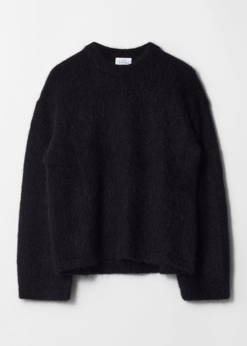 Jumper Es Joy Mohair Sweater - Black - Women
