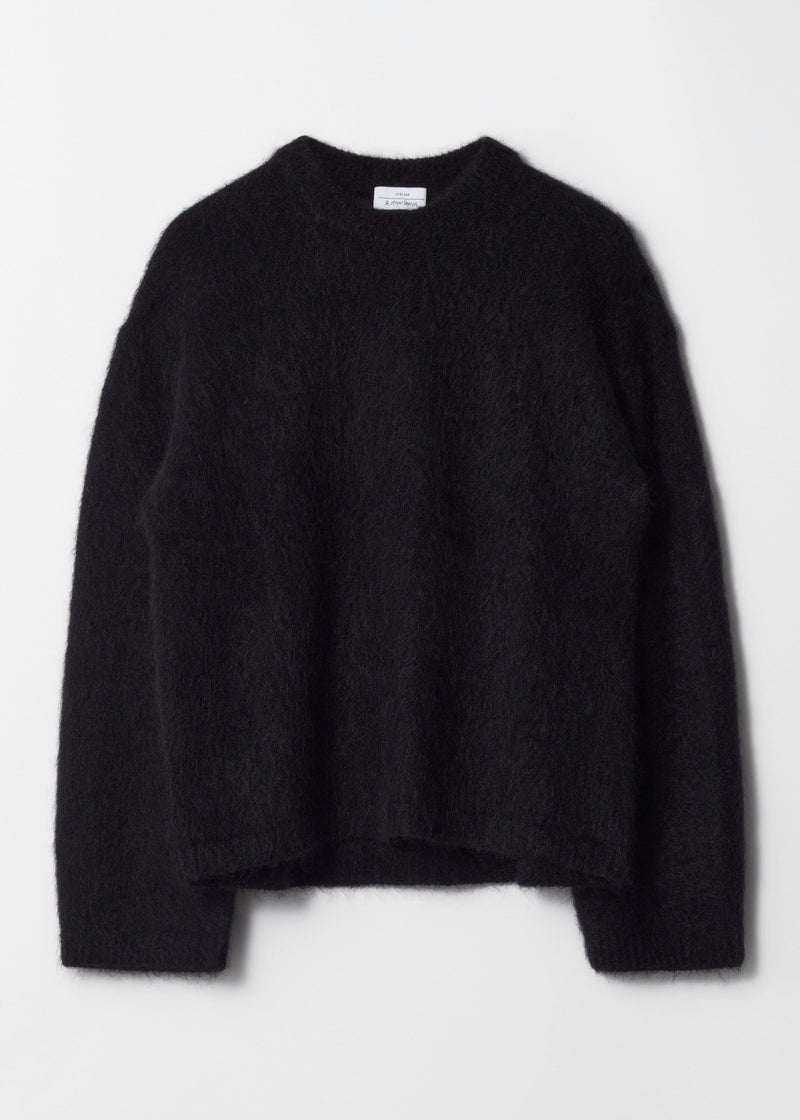 Jumper Es Joy Mohair Sweater - Black - Women