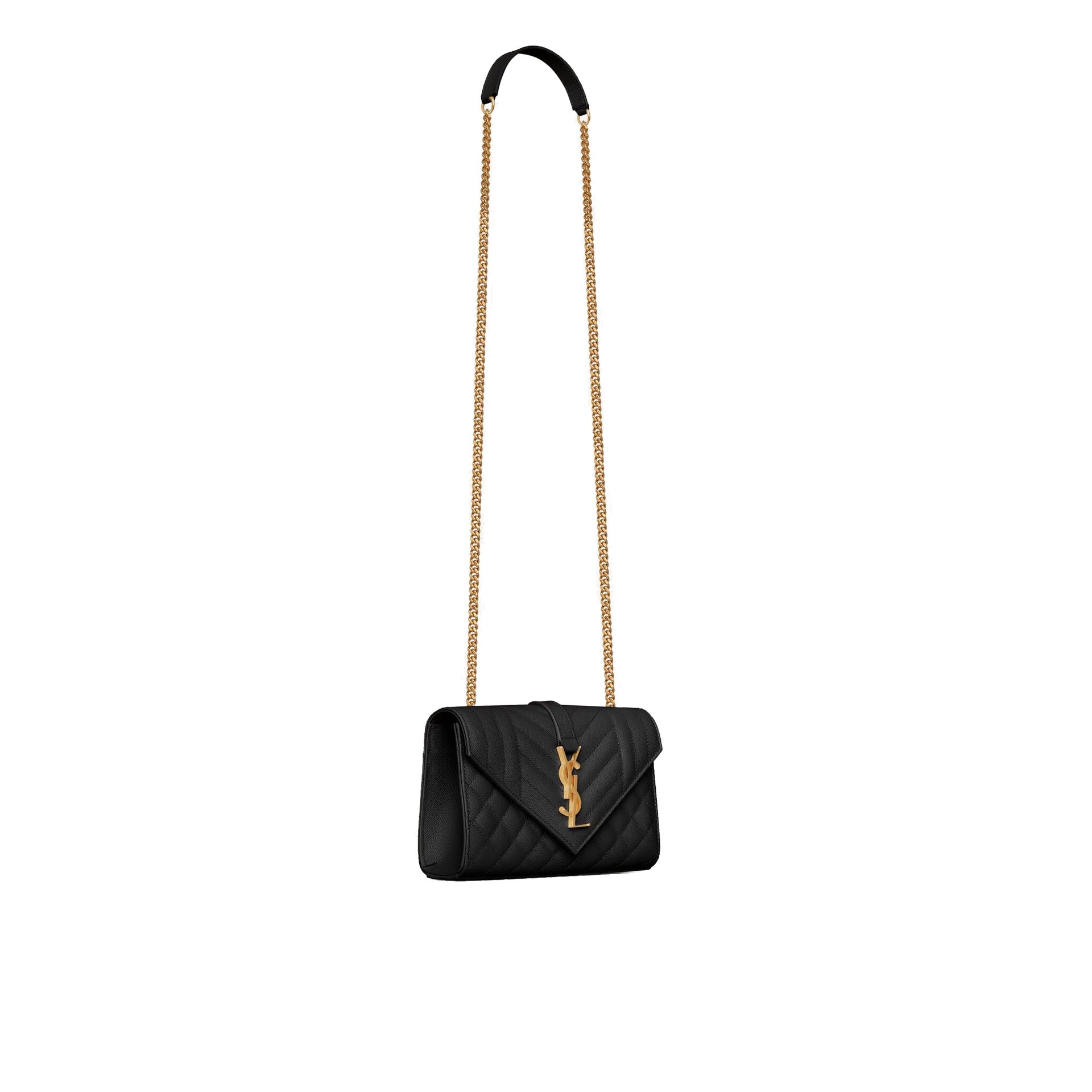 Saint Laurent - Envelope Small Bag - Women - Black