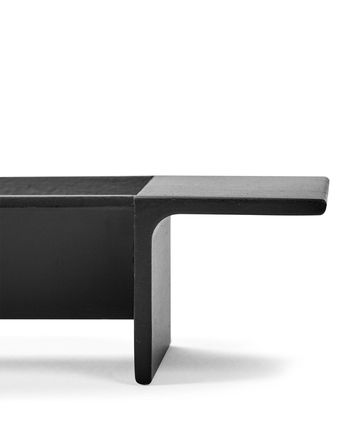 L-Tray - Plateau - S - Acier - Noir