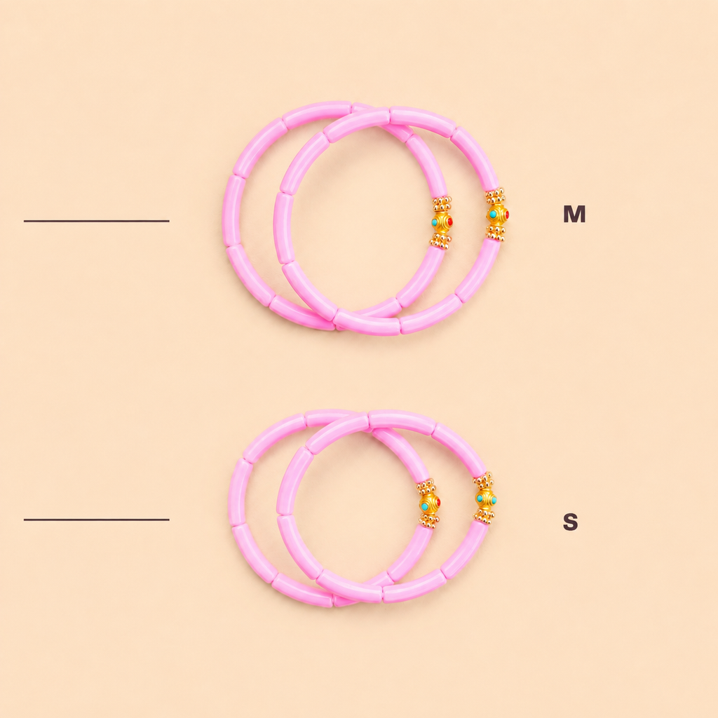 Bracelets Mini Léo - Full Bubble-Gum