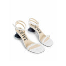 Sandales - Loewe Petal Brush Leather - White
