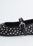 Zapatos Lea Deco Bailarina - Negro - Mujer