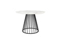 Floris - Dining Room Table - Metal - Black/Gold