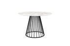 Floris - Dining Room Table - Metal - Black/Gold