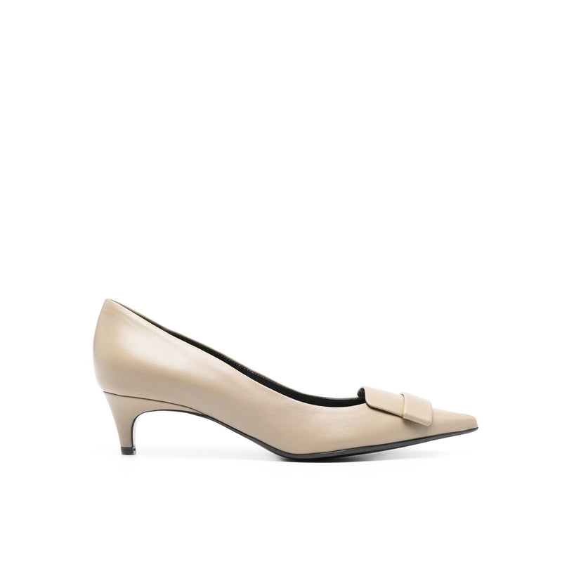 Escarpins - Sergio Rossi Sr1 Leather - Beige