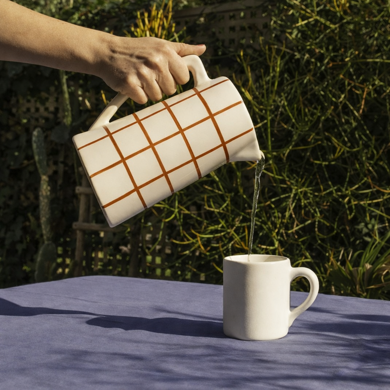 Ceramic Jug - Pink