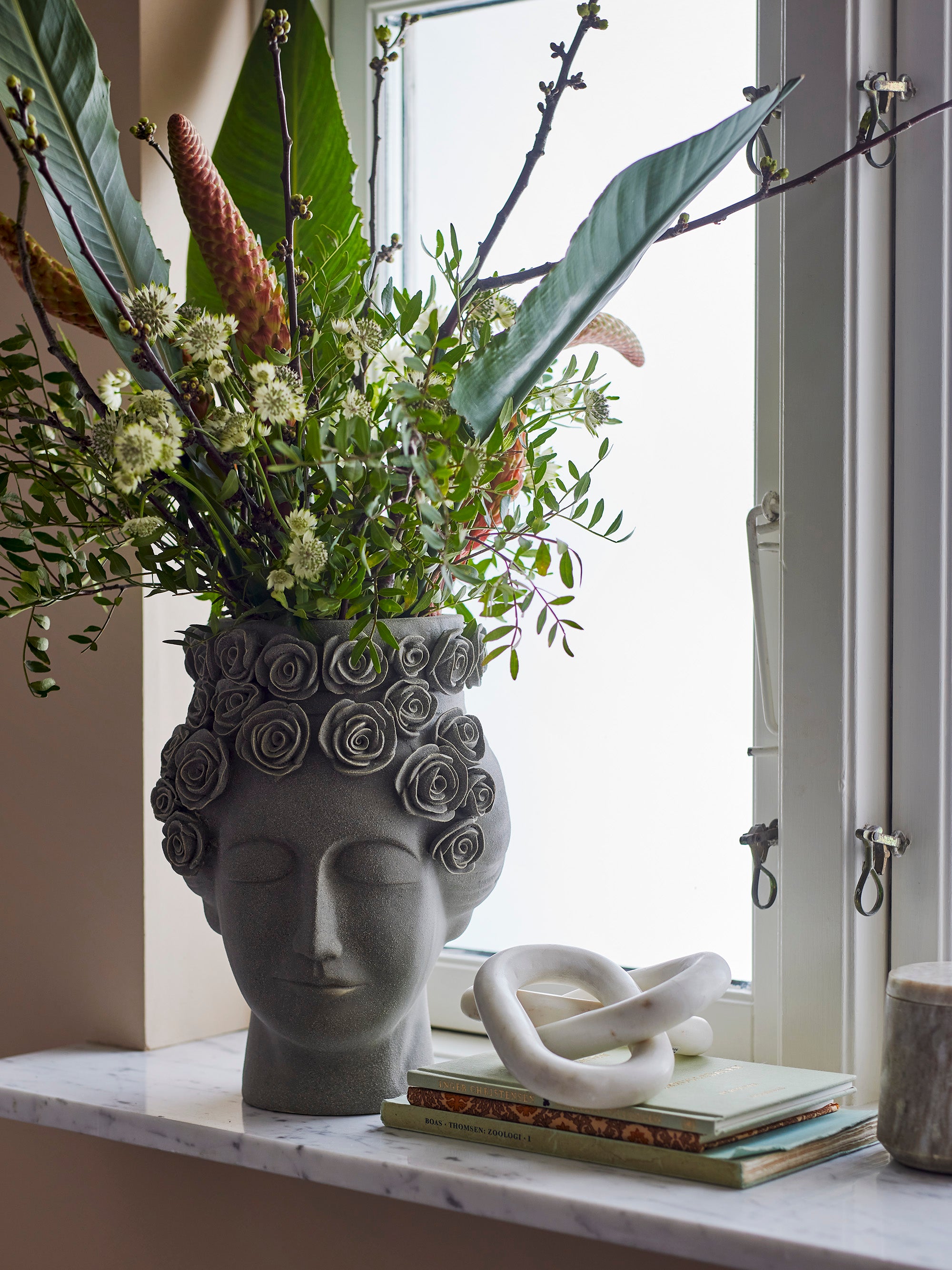 Akira - Vase - Grey - Stoneware