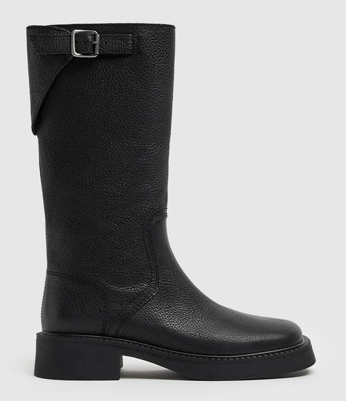 Miista - Bottes Marisa Cuir Noir - Femme
