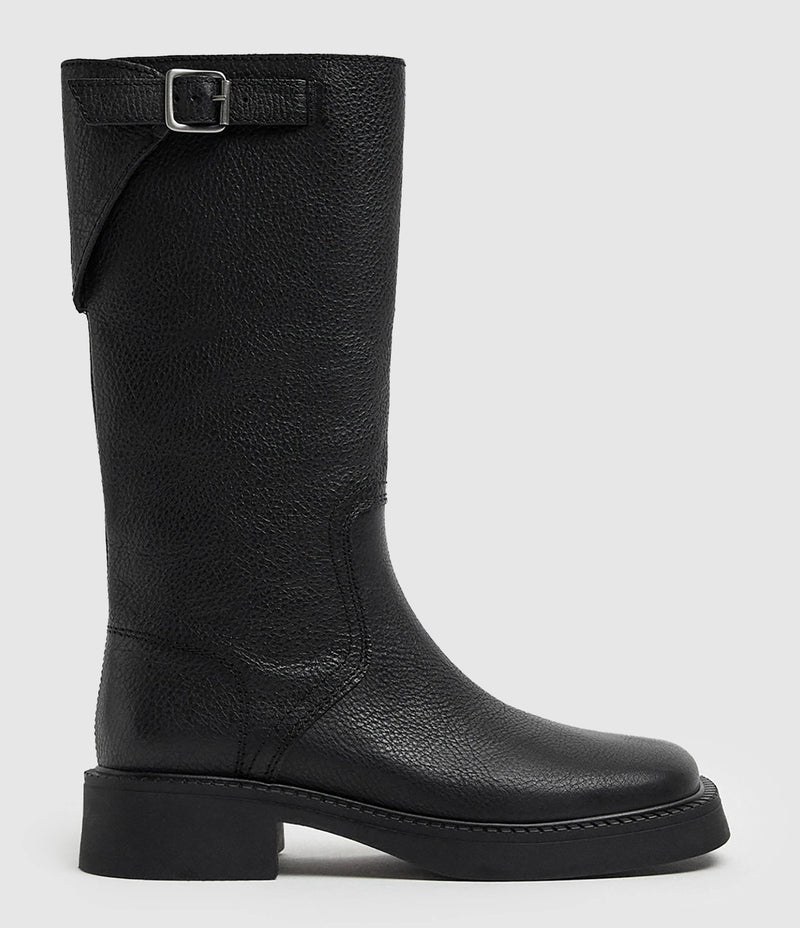 Miista - Bottes Marisa Cuir Noir - Femme