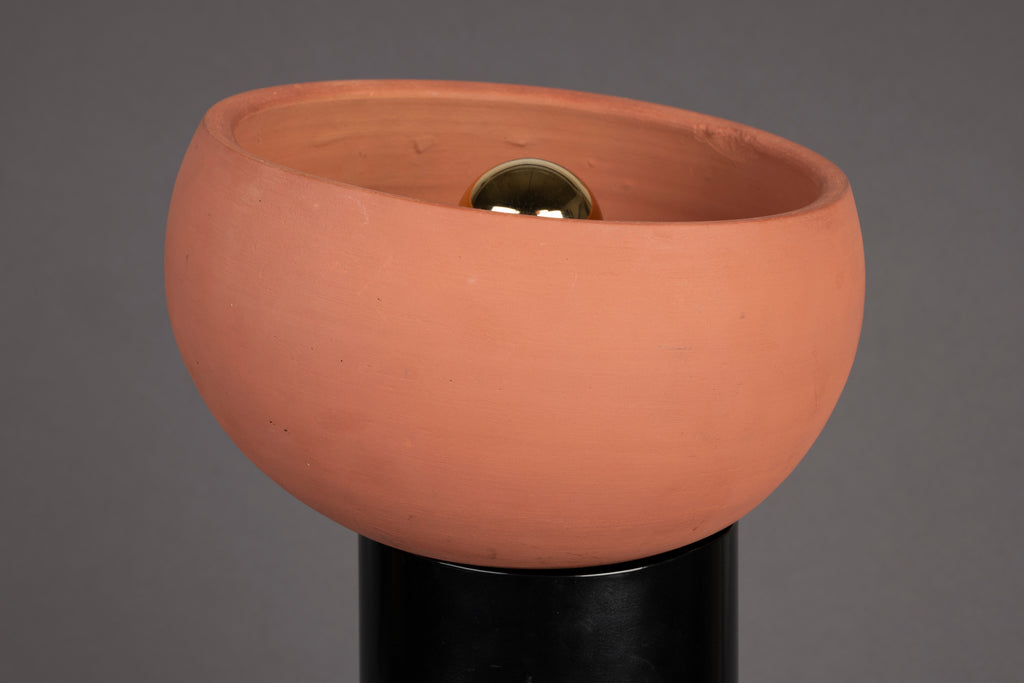 Zahra M - Table Lamp - Ceramic - Red