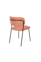 Jolien - Dining Chair - Upholstered - Black/Pink