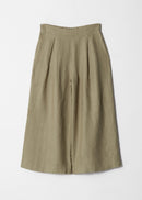 Trousers Es Isabel Linen - Khaki - Women