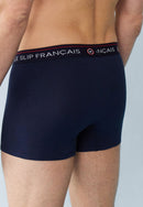 Lot De 2 Boxers Bleu Marine En Coton - Boxers Bleu Marine