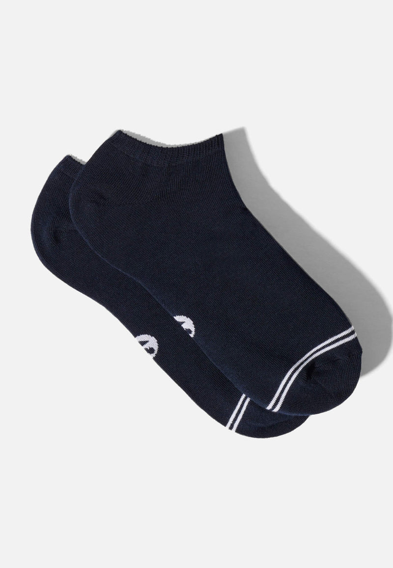 Lot De 5 Paires De Chaussettes Basses - Mariniere Marine Gris Chine Blanc Noir