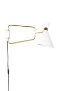Shady - Applique Murale - Métal - Blanc