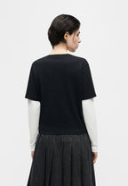Camiseta ligera Torrey 2 en 1 - Black