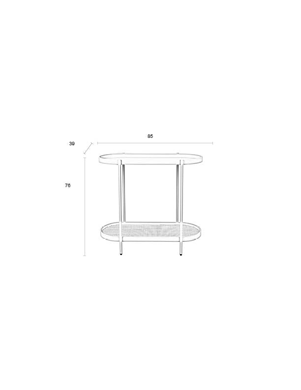 Amaya - Console - Wood - Beige