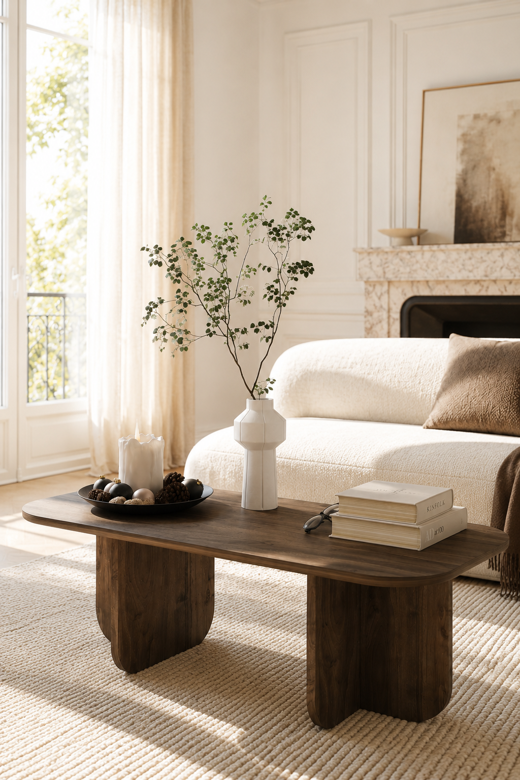 Becaj Coffee Table - Walnut